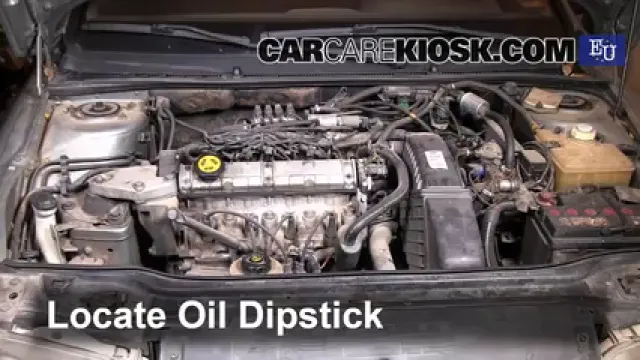 1997 Renault Laguna Combi 1.6L 4 Cyl. Huile Vérifier le niveau de l'huile